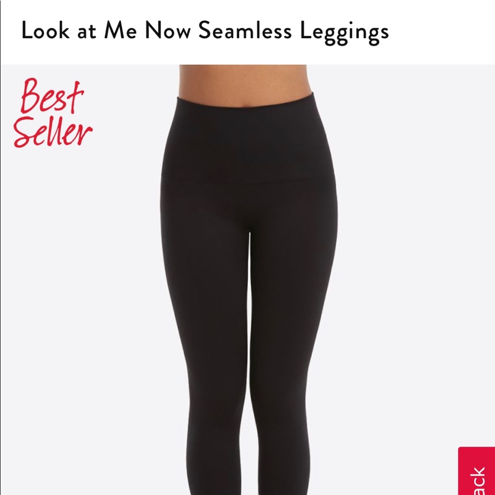 SPANX Look at Me Now Leggings - EUC